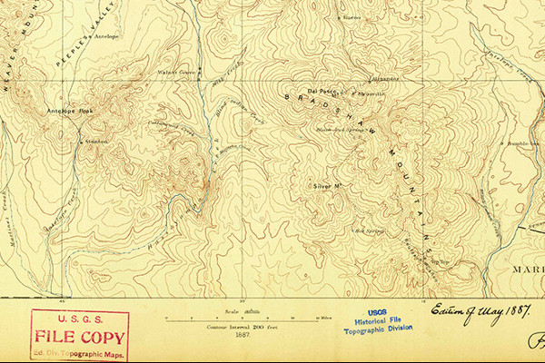 Spatial Data Bootcamp: USGS Topo topographic quadrangle map