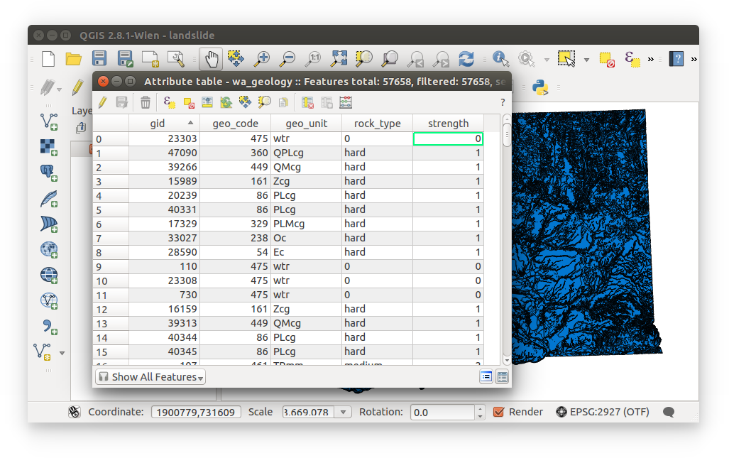 Spatial Data Bootcamp: QGIS - check calculation